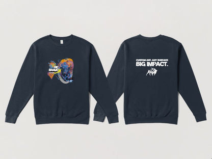Be Brave Crew Neck Sweatshirt
