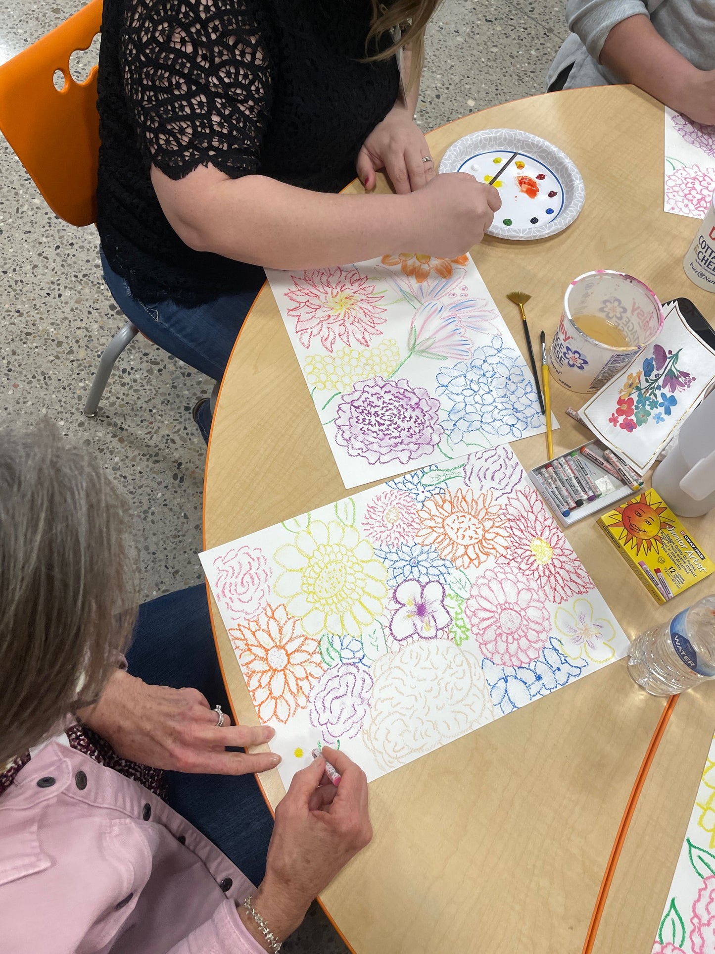 Watercolor Flowers Art Kit