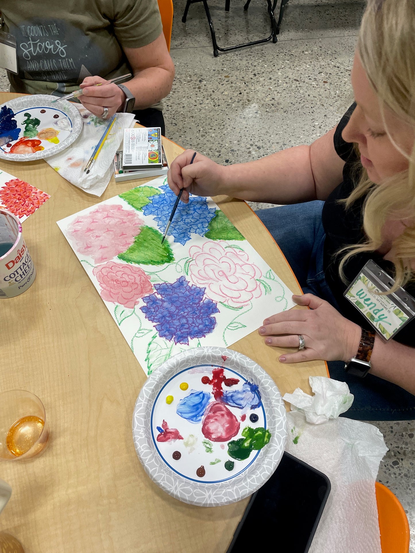 Watercolor Flowers Art Kit