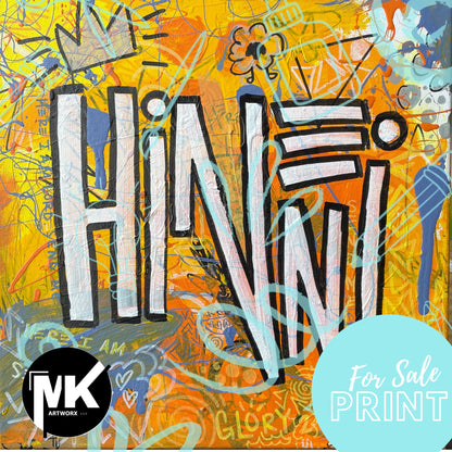 Hineni Print